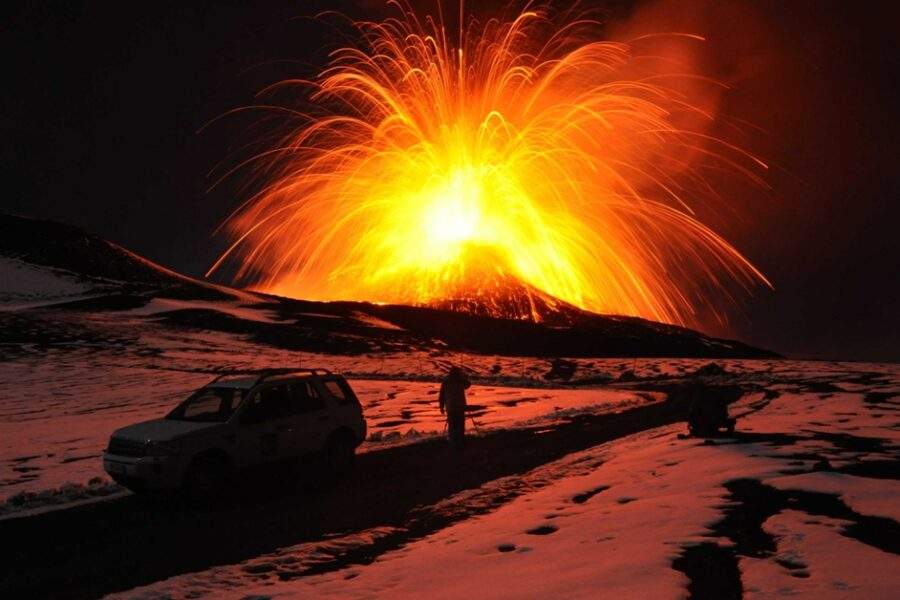 Il radon per lo studio dell’Etna