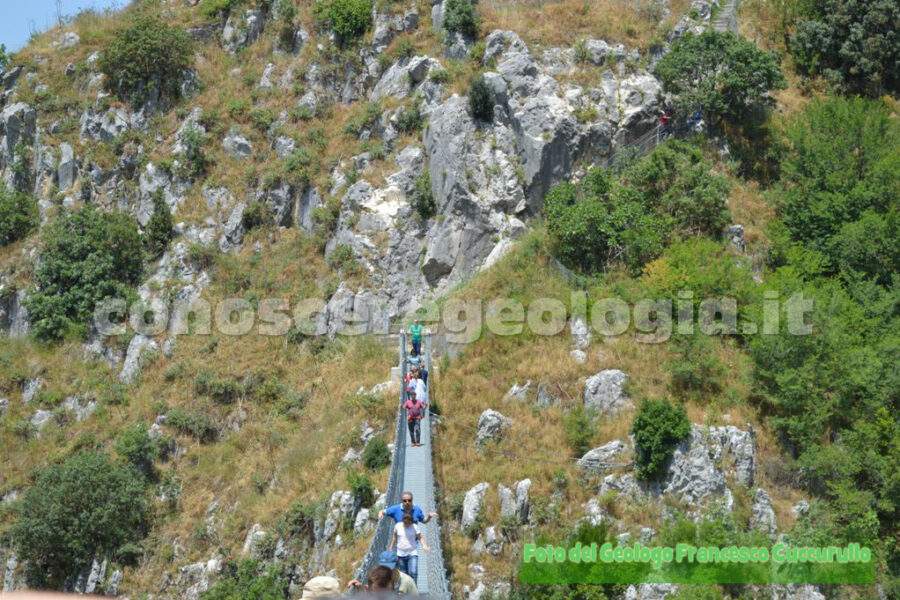 Geologi sul Ponte Tibetano di Laviano – FOTOGALLERY CONOSCEREGEOLOGIA