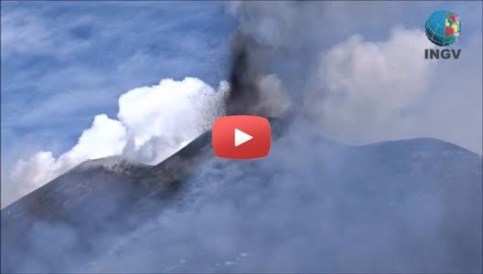 Etna, riprese video attività eruttiva al Nuovo Cratere di Sud-Est, 15 marzo 2017 – VIDEO INGV
