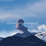 Etna, nuova attività esplosiva al Cratere di SE – FOTOGALLERY CONOSCEREGEOLOGIA