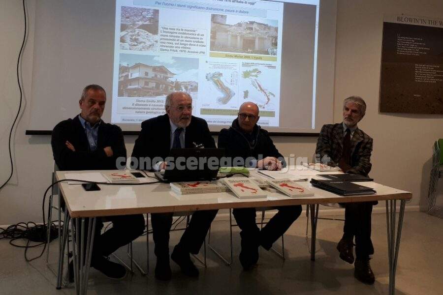 VIDEO CONOSCEREGEOLOGIA – Conferenza stampa anteprima nazionale alla stampa del Volume “SISMA dal Friuli 1976 all’Italia di oggi