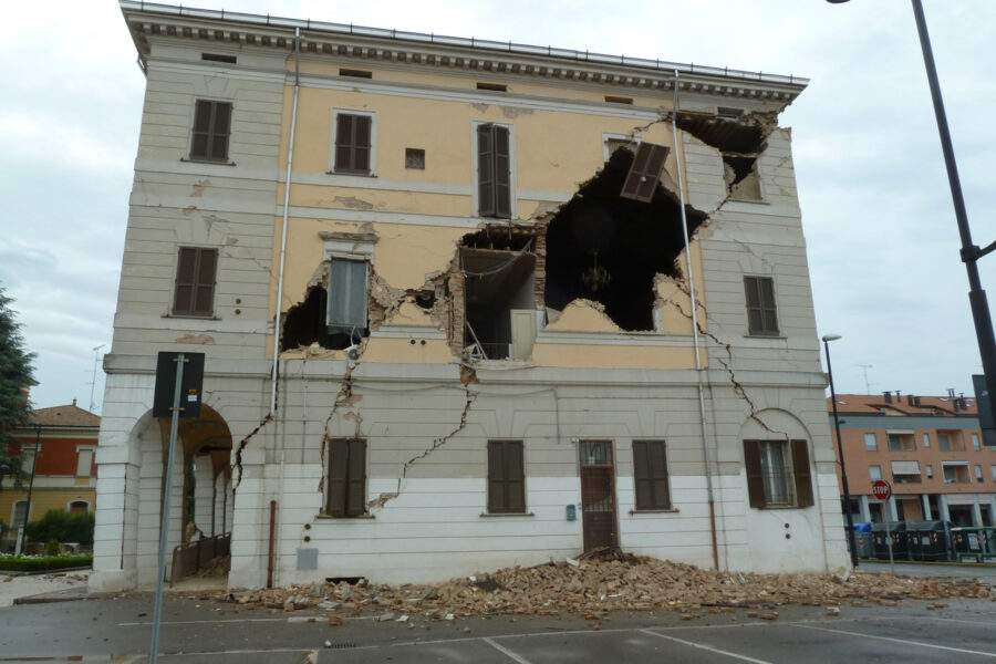 6° anniversario terremoto Emilia Romagna