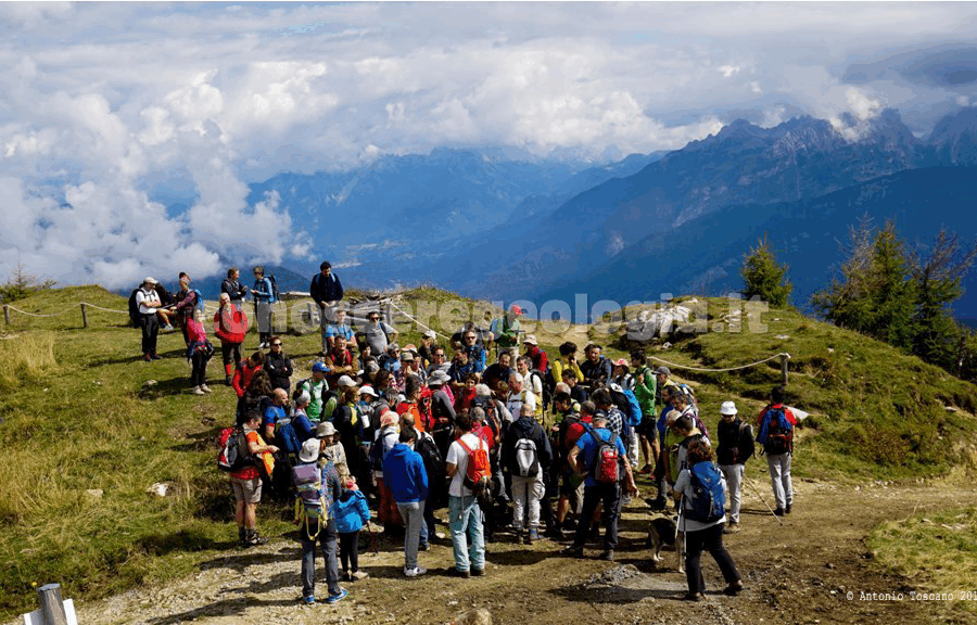 I geologi del Veneto in escursione al Monte Rite con le splendide spiegazioni di Piero Gianolla