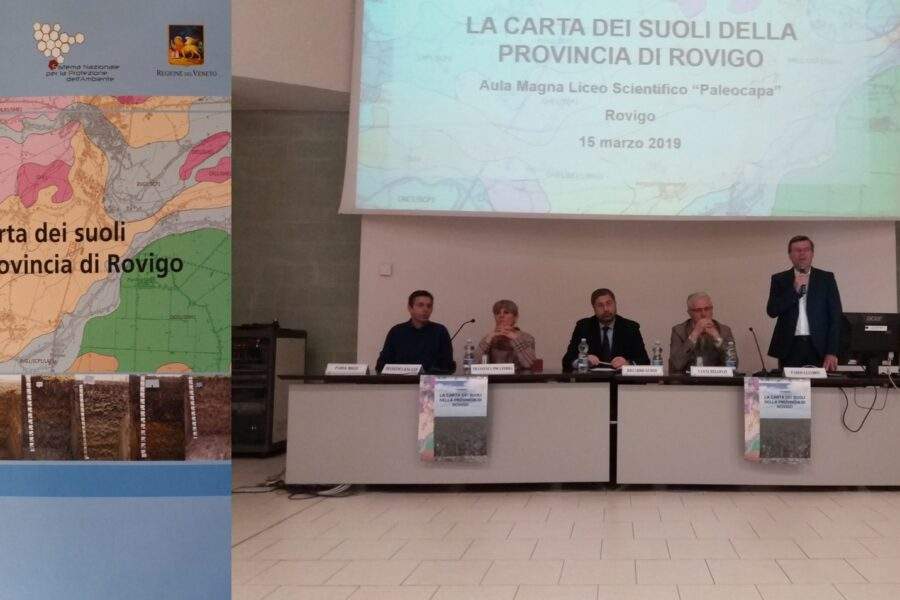 La carta dei suoli della Provincia di Rovigo