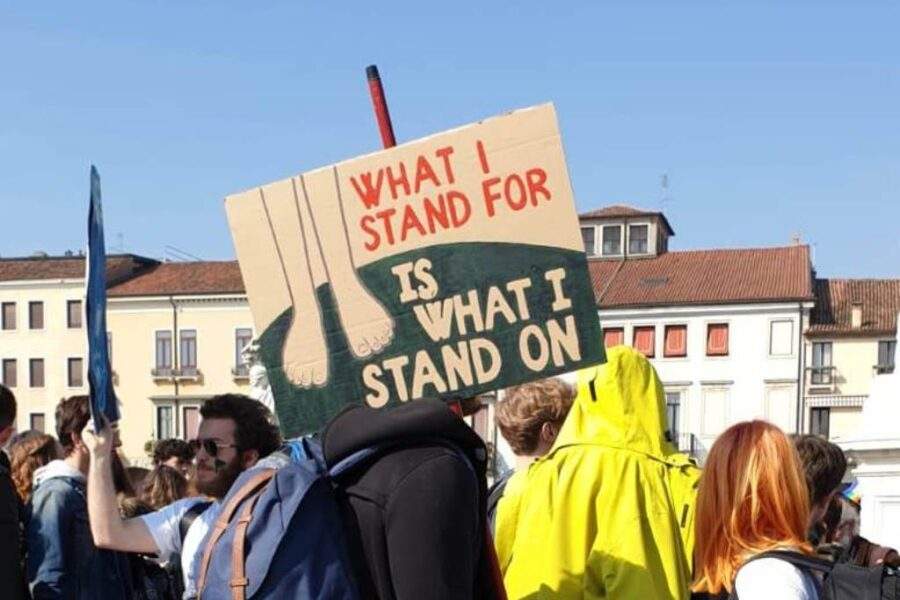 Sciopero globale per il clima, a Padova un fiume di manifestanti