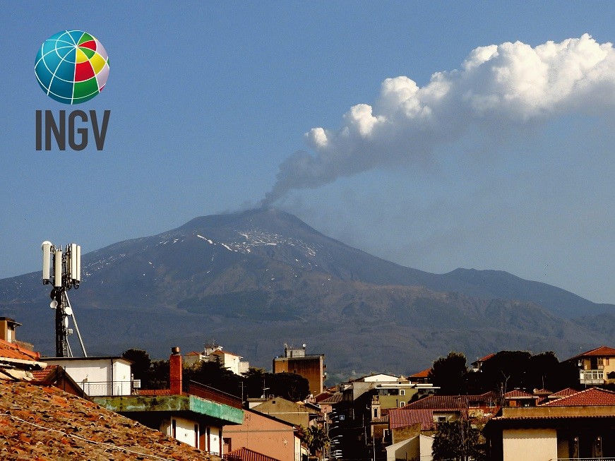 Etna. Attività vulcanica del 19 aprile 2020