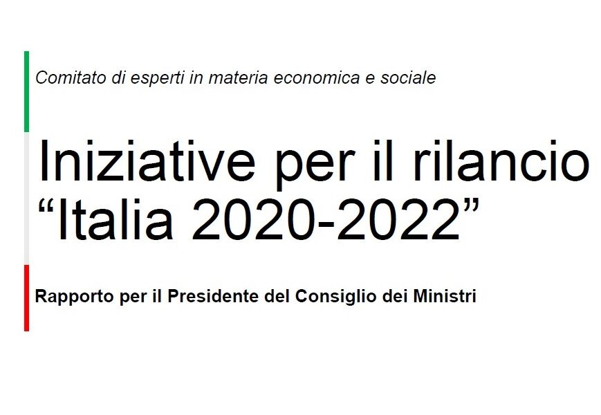 Iniziative per il rilancio Italia 2020-2022, il Piano Colao visto da un geologo