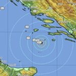 Sequenza sismica in Adriatico dalle ore 14:47