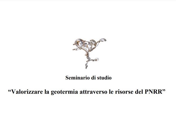 Padova, seminario di studio “Valorizzare la geotermia attraverso le risorse del PNRR”