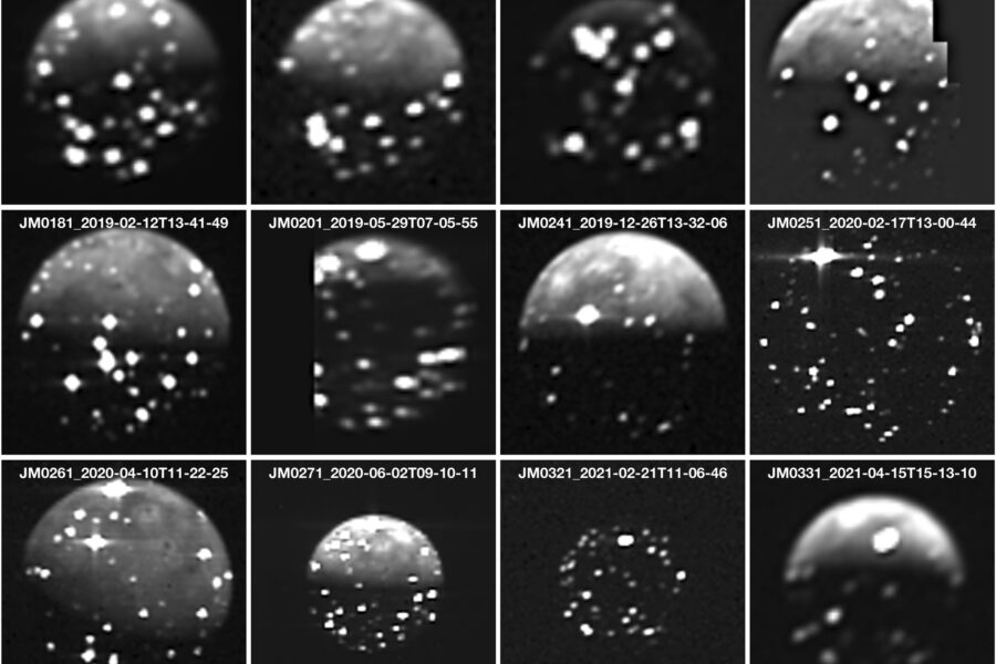 La più accurata mappa vulcanica del satellite gioviano Io