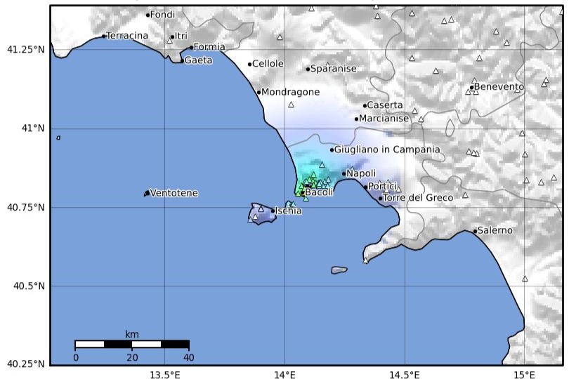 Terremoto di magnitudo 3.9 in area Flegrea – COMUNICATO STAMPA DEL DPC