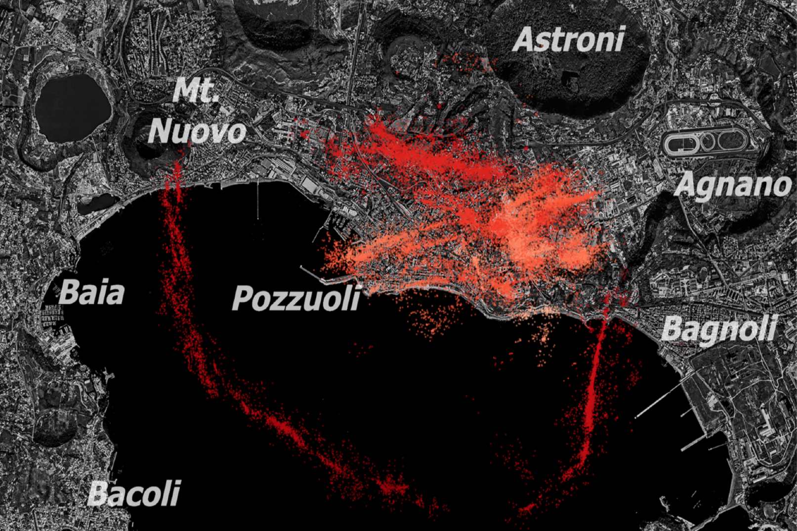 Campi Flegrei, applicata l’Intelligenza Artificiale per sviluppare un catalogo sismico di alta definizione