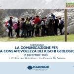 Convegno – La comunicazione per  la consapevolezza dei rischi geologici